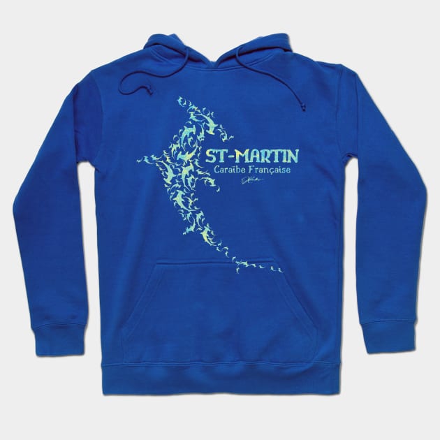 St. Barth, French Caribbean Islands Hoodie by jcombs